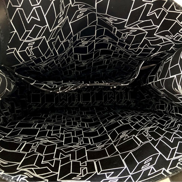 L.a.m.b Frankie 2 Black Structured Large Tote Bag New With Tags - Picture 13 of 16